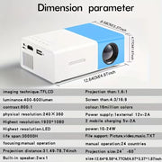 Meer Mini Projector YG-300